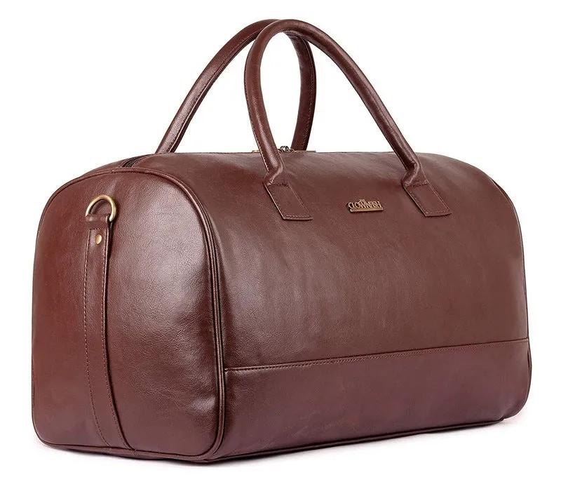 The Clownfish Urion Series Duffel Bag - Waterproof, Spacious | 26L | Chocolate