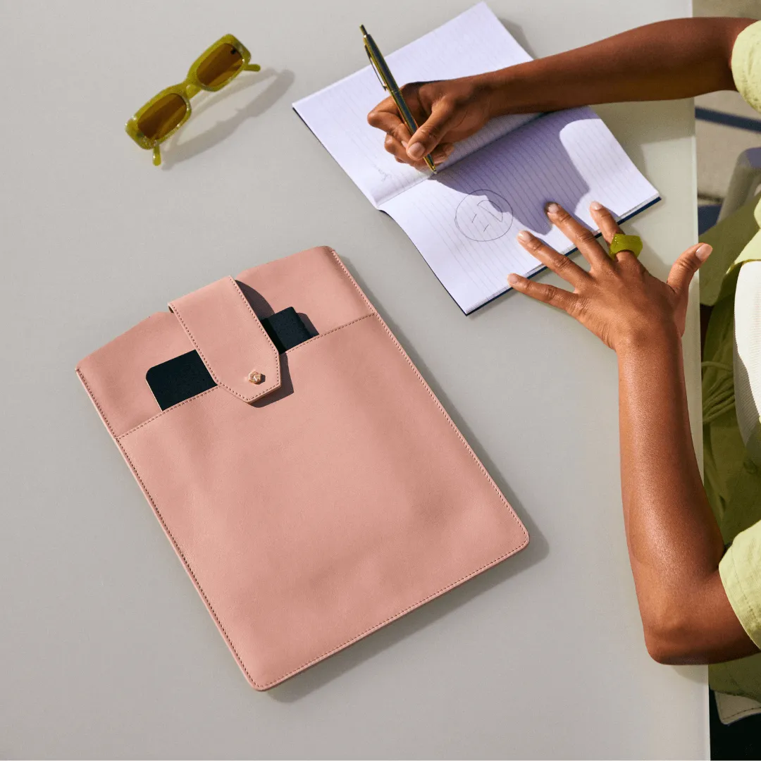 The Daily GENUINE LEATHER Laptop Clutch