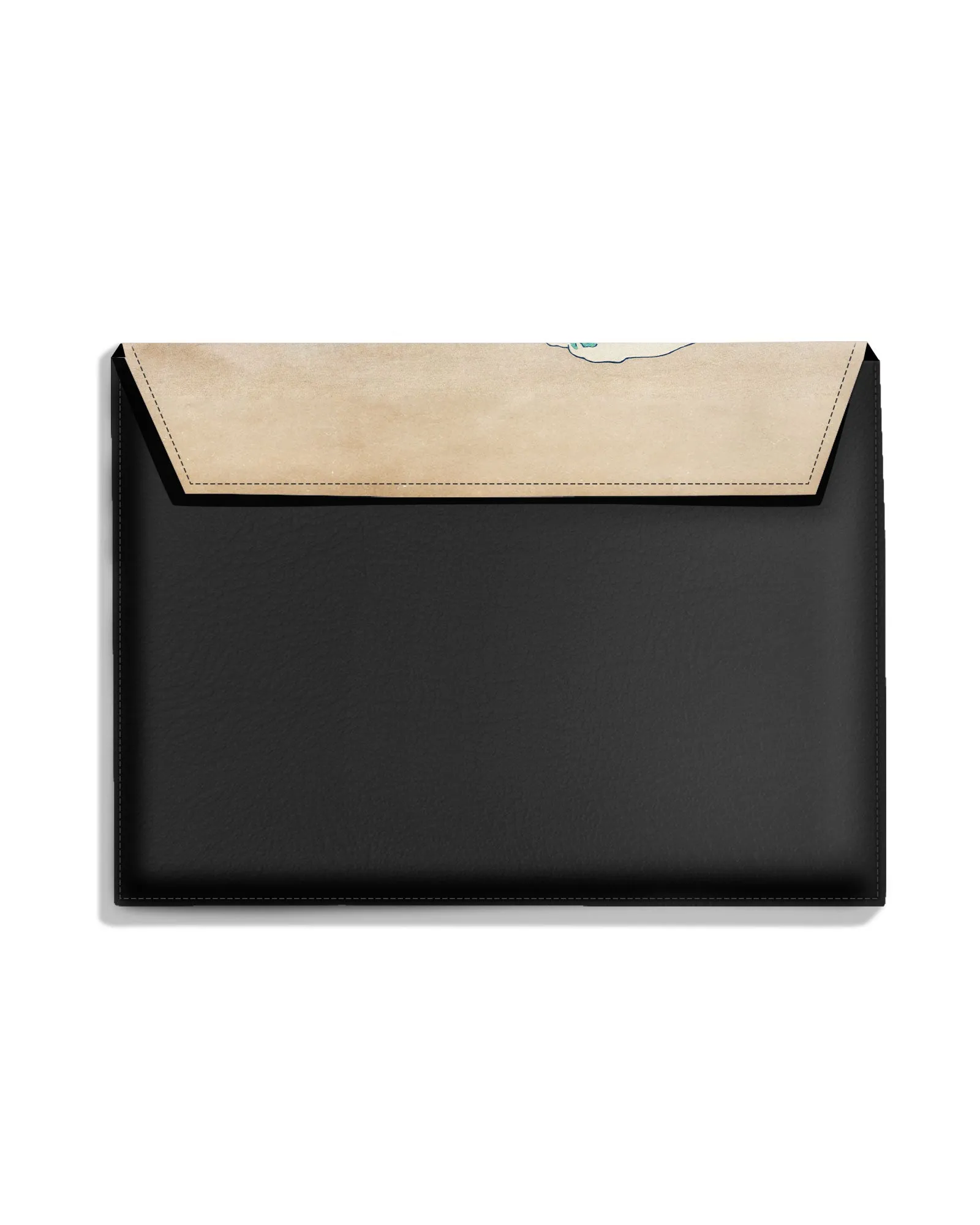 The Great Wave off Kanagawa [Katsushika Hokusai] Leather Laptop Envelope Sleeve