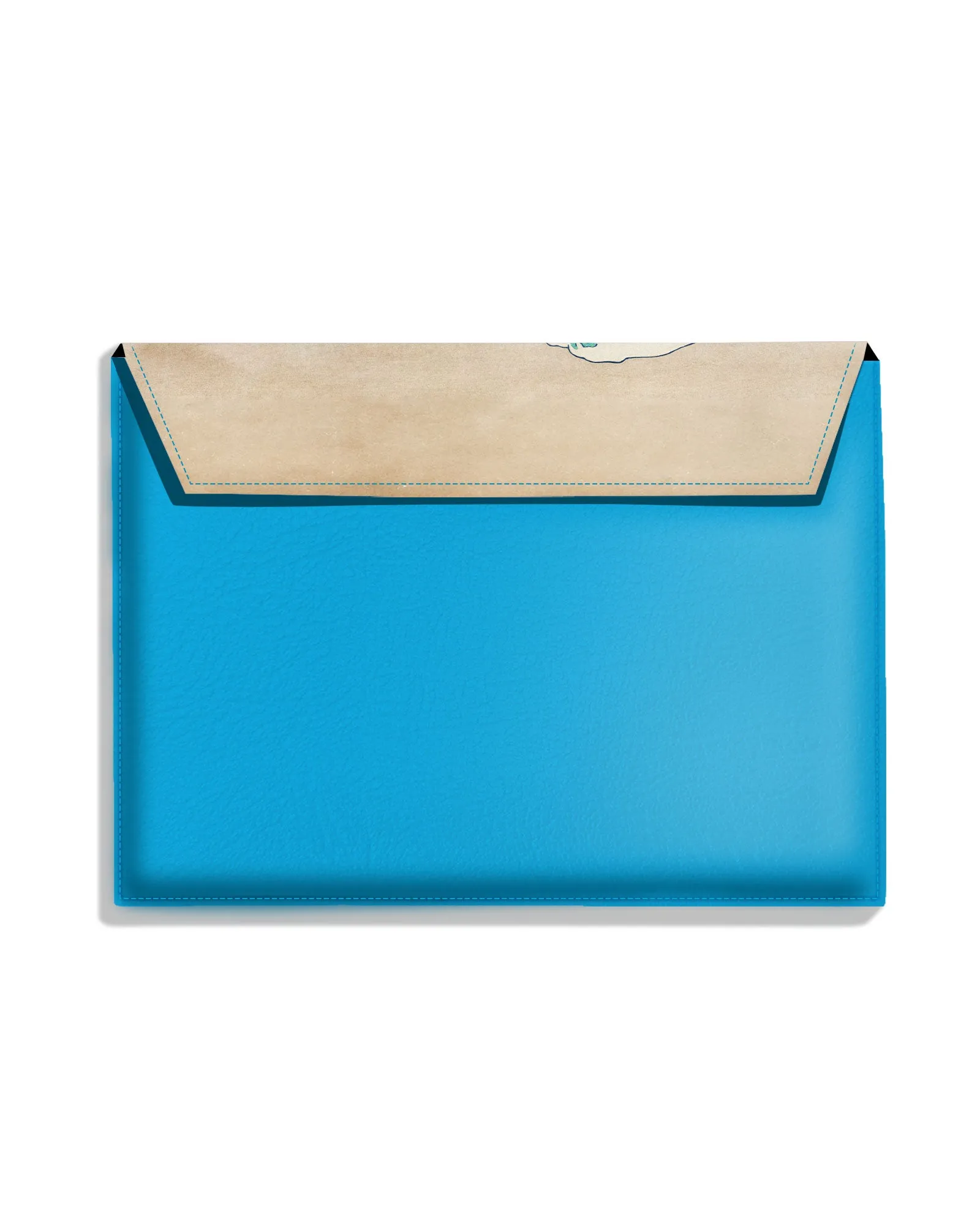 The Great Wave off Kanagawa [Katsushika Hokusai] Leather Laptop Envelope Sleeve