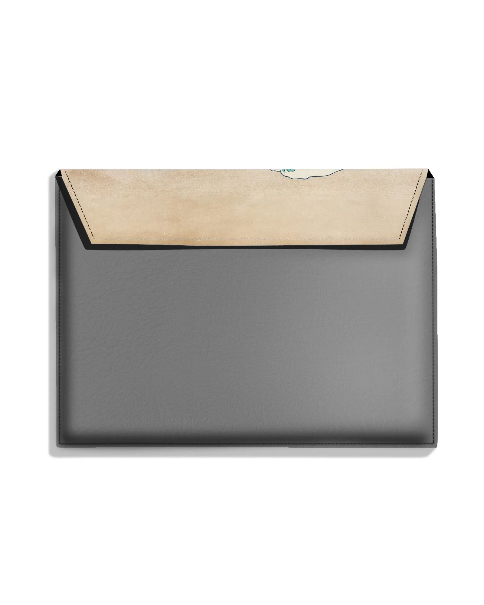 The Great Wave off Kanagawa [Katsushika Hokusai] Leather Laptop Envelope Sleeve