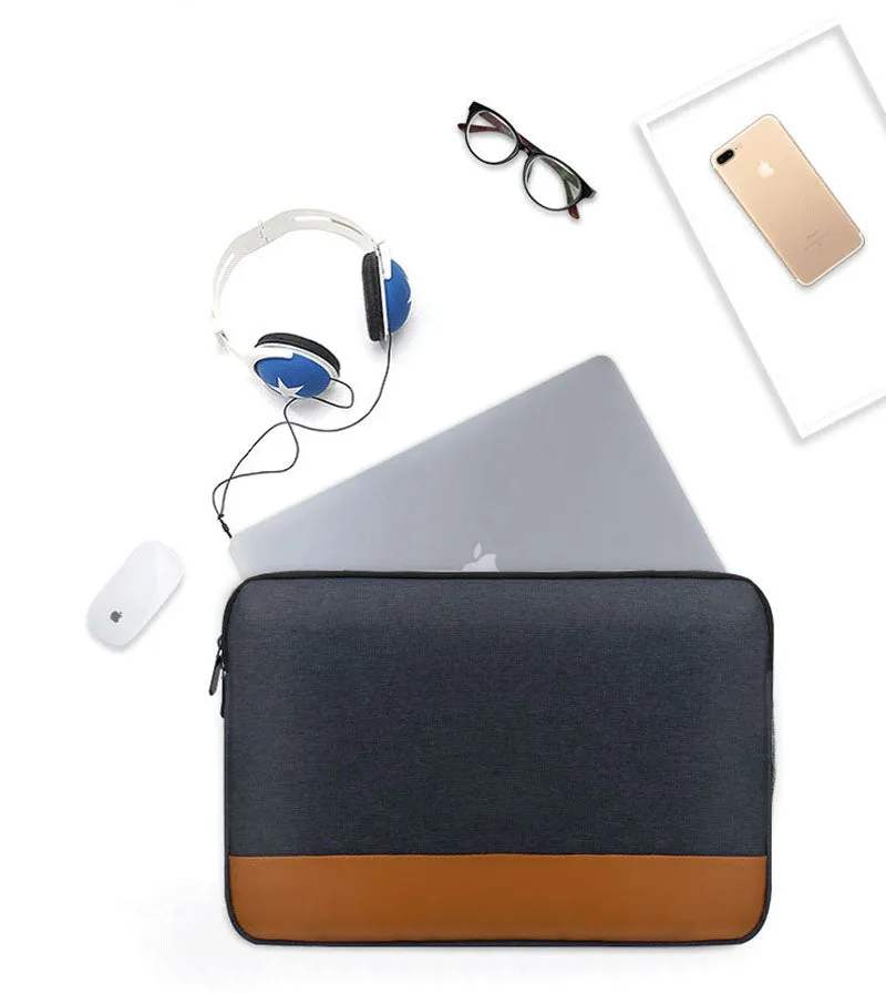The Leather Band Laptop Case