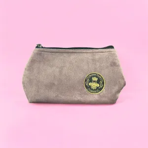 The Lilac Velvet Small Toiletry   Makeup Bag