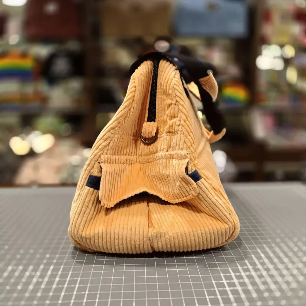 The Panda Fluro Orange 🍊 Corduroy BeeKeeper Handbag