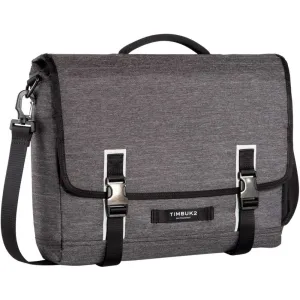 Timbuk2 Closer Carrying Case (Briefcase) for 15 Notebook - Jet Black - Water Resistant - Polyester, Neoprene Pocket - Handle, Shoulder Strap - 13 Height x 15.4 Width x 3.1 Depth
