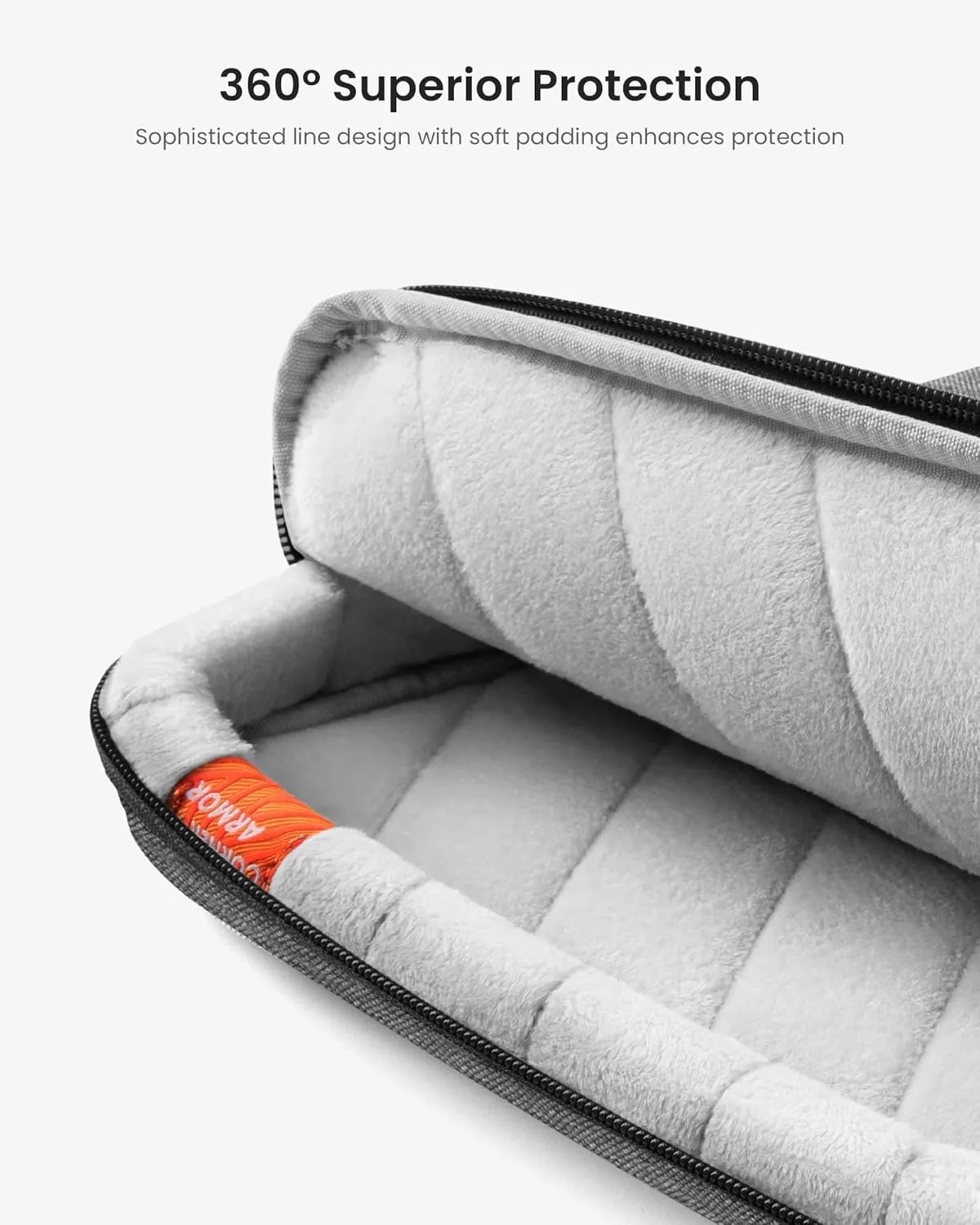 tomtoc 360 Protective Laptop Shoulder Bag for 13 Inch 2025 MacBook Air M4/A3240, M3/A3113, M2/A2681, M1/A2337, MacBook Pro M2/M1, 13-in Surface Pro 11th AI/10/9, Water-Resistant Accessory Case