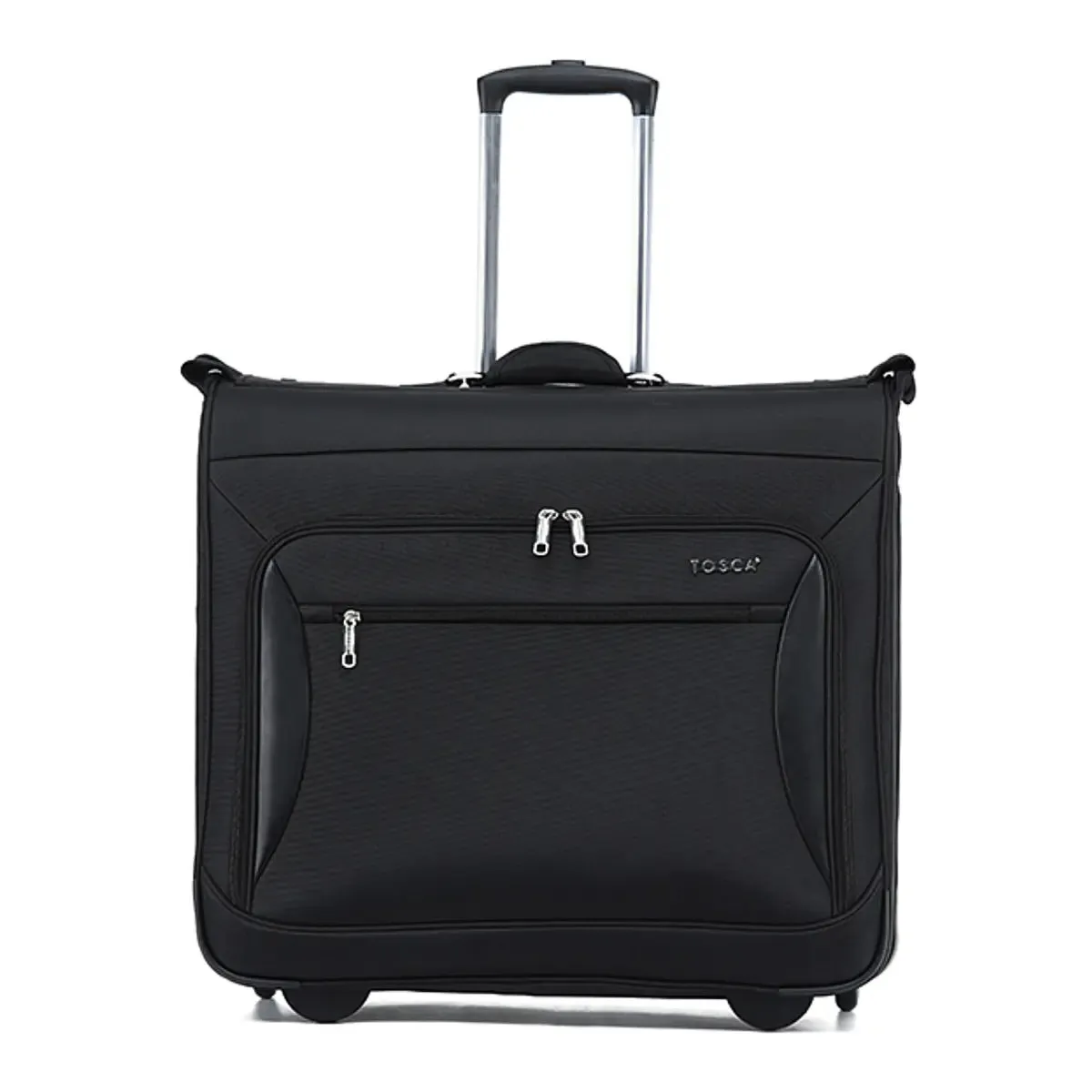 Tosca Deluxe Wheeled Garment Bag - Black