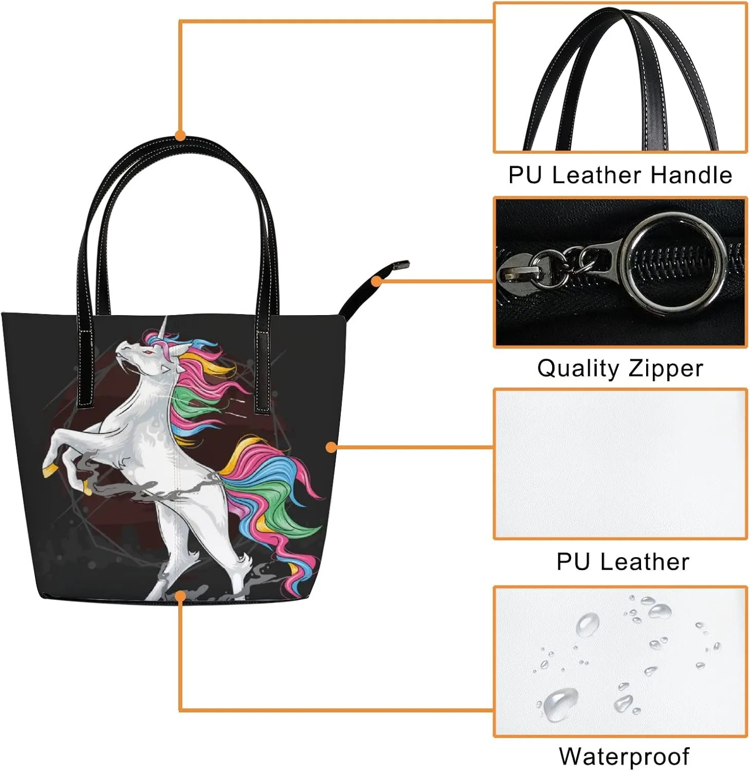 Tote Bag for Women Leather Handbags Women's