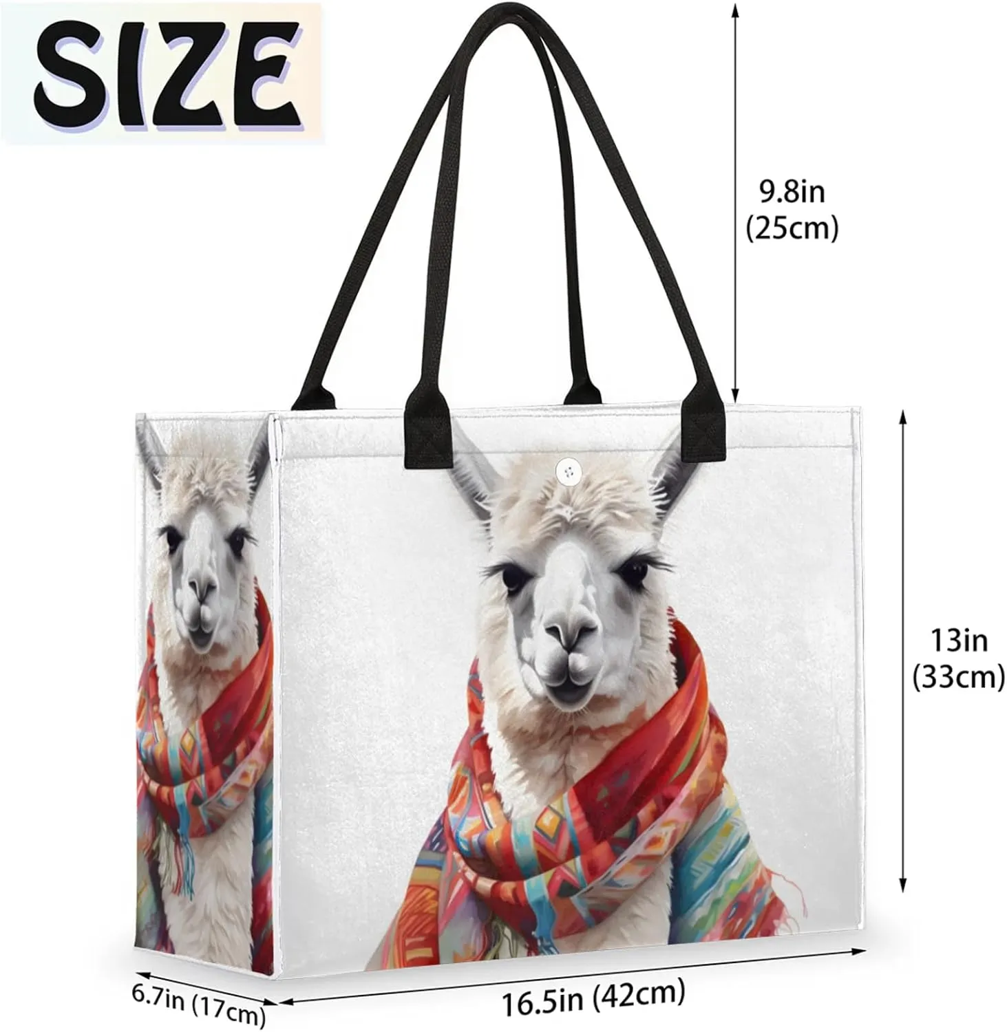 Tote Bag for Women Reusable Canvas Shoulder Bag