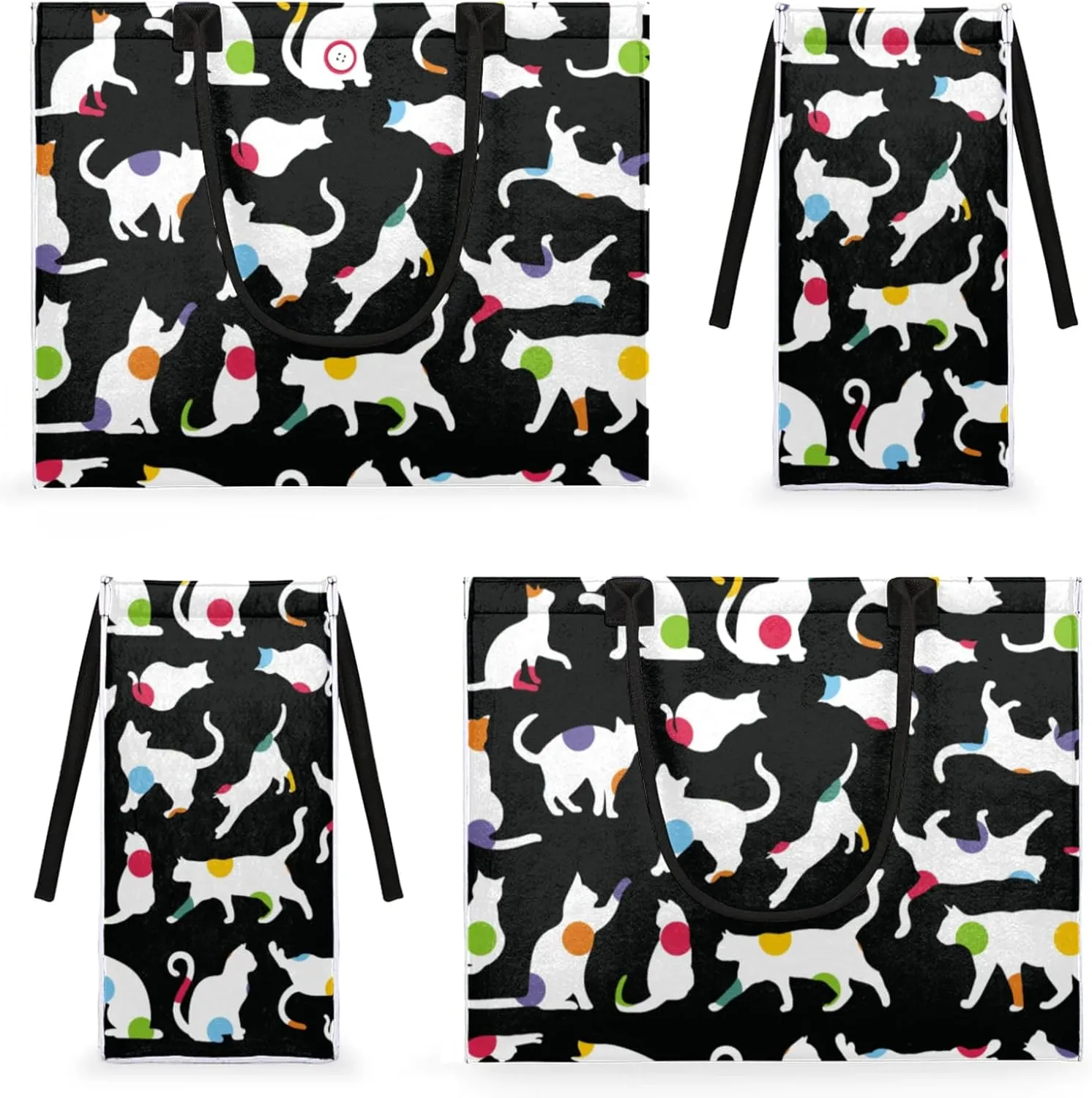Tote Bag for Women Reusable Canvas Shoulder Bag