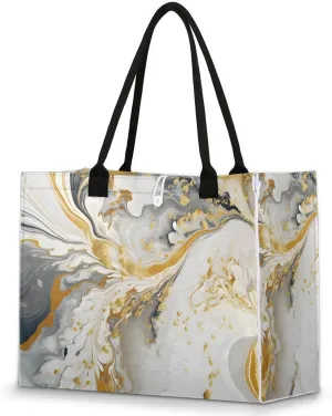 Tote Bag for Women Reusable Canvas Shoulder Bag