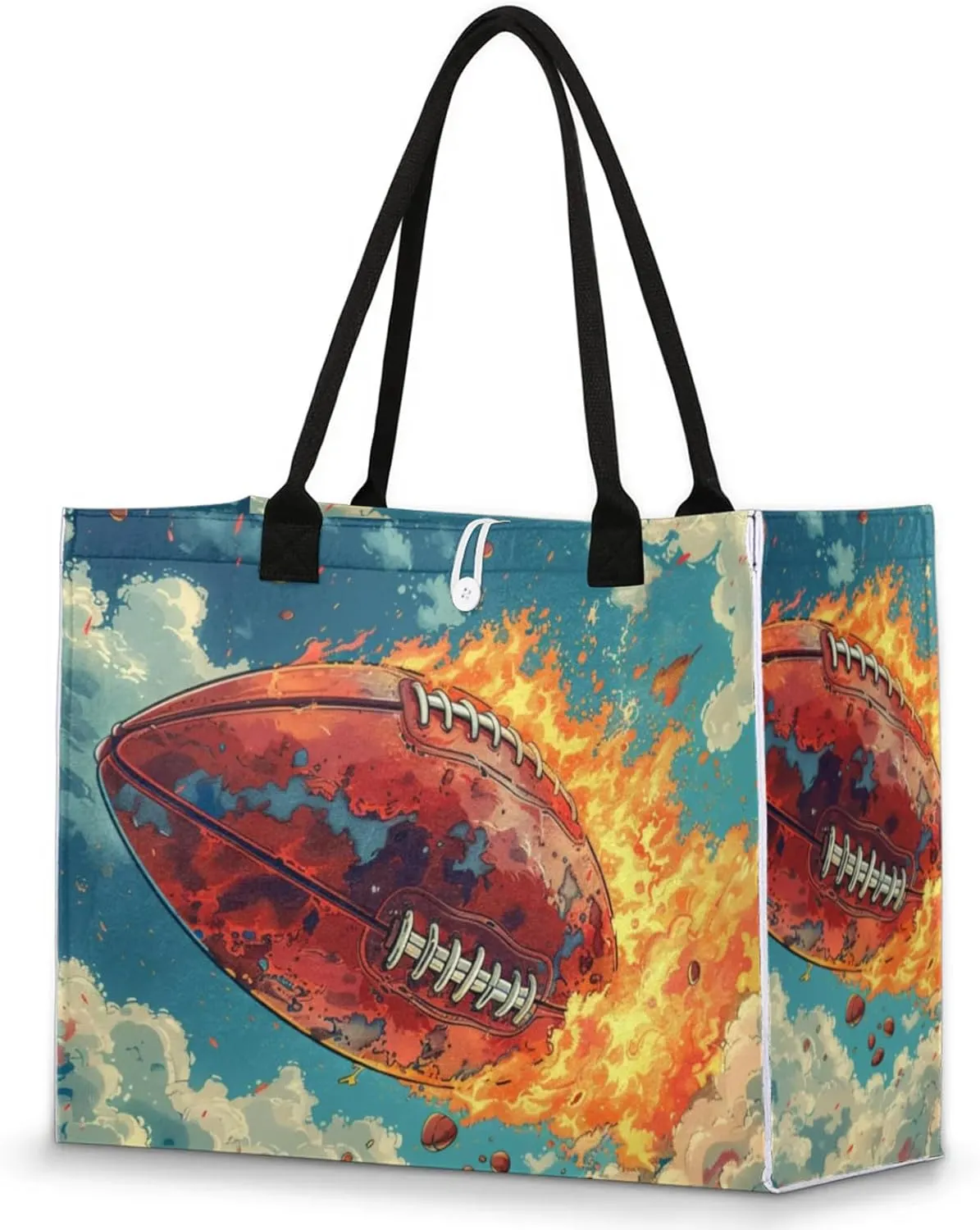 Tote Bag for Women Reusable Canvas Shoulder Bag