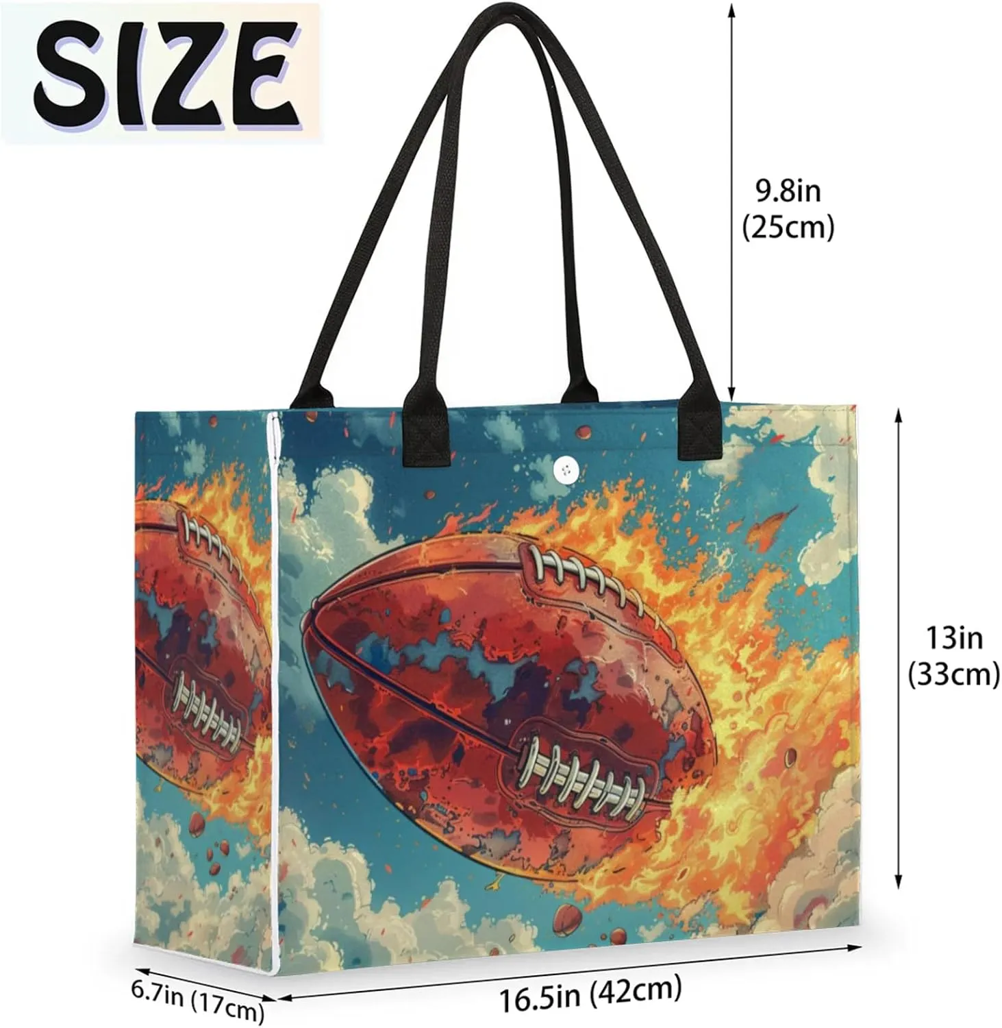 Tote Bag for Women Reusable Canvas Shoulder Bag