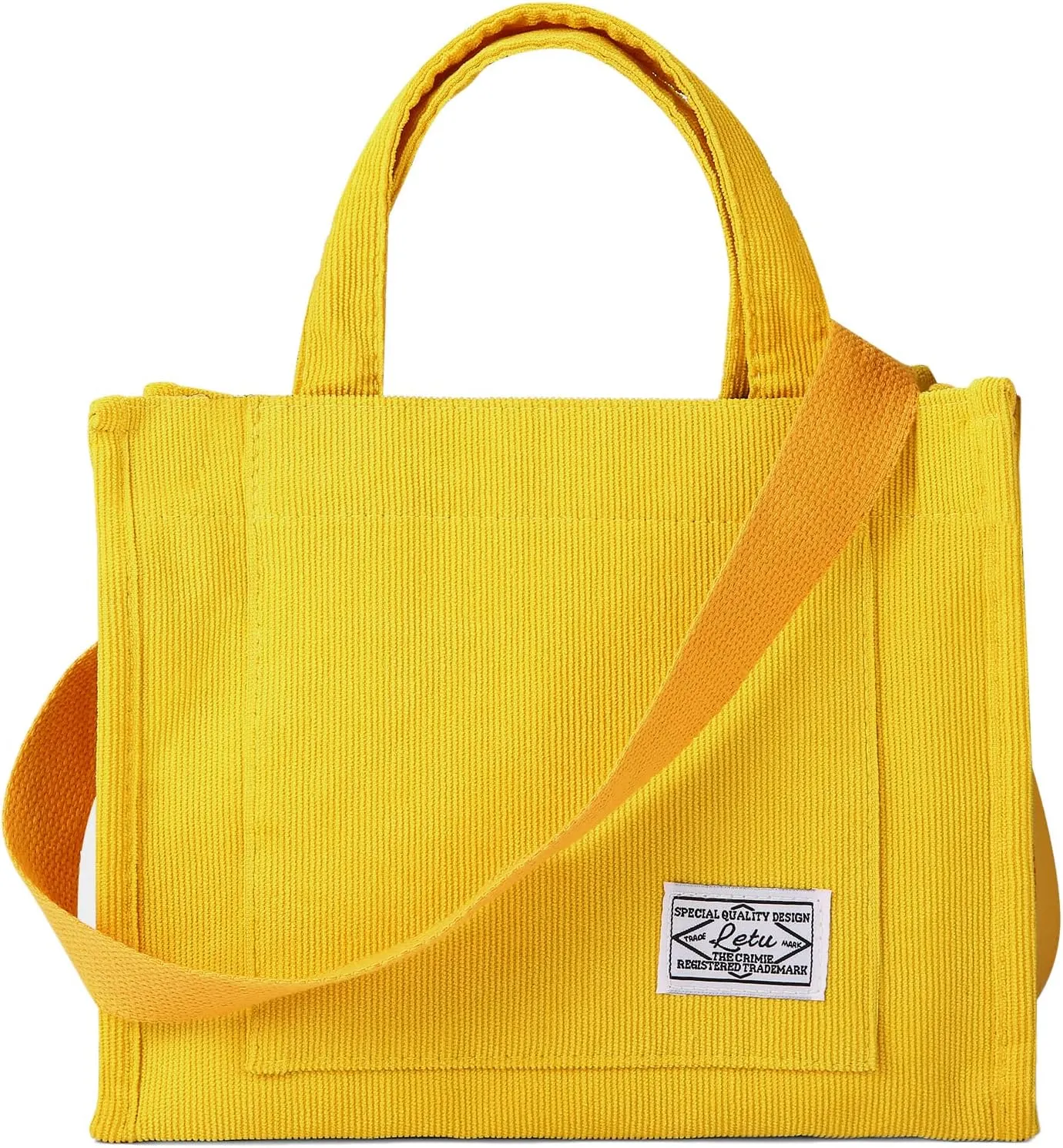 Tote Bag Handbag Women's corduroy fashion satchel design sense messenger bag handbag for Women
