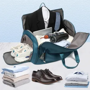 Travel Duffel Handbag | Large Capacity Waterproof Suitcase for Business Trips