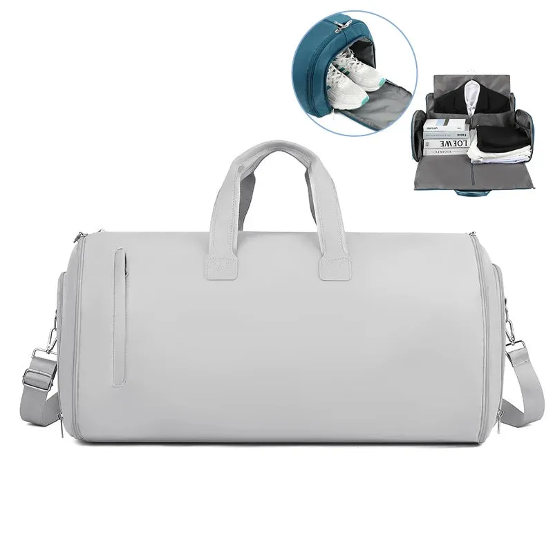 Travel Duffel Handbag | Large Capacity Waterproof Suitcase for Business Trips