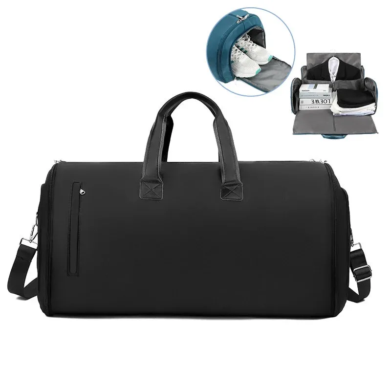 Travel Duffel Handbag | Large Capacity Waterproof Suitcase for Business Trips