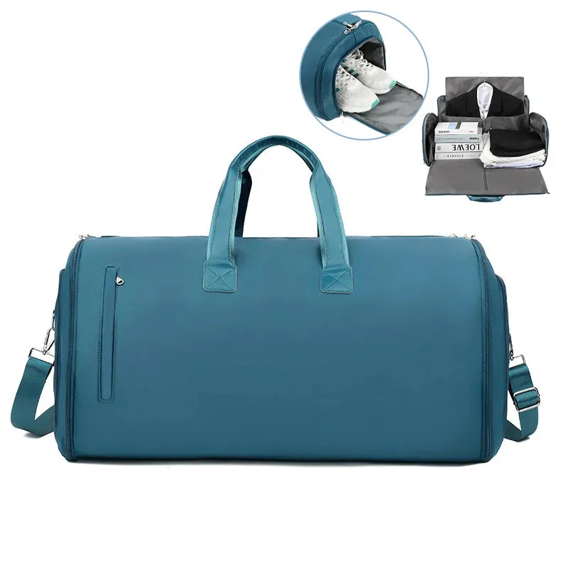 Travel Duffel Handbag | Large Capacity Waterproof Suitcase for Business Trips