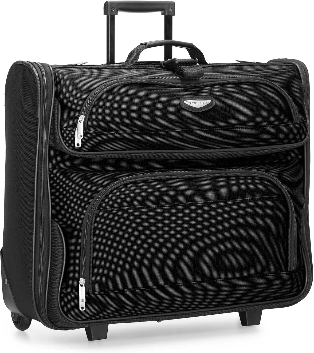 Travel Select Amsterdam Business Rolling Garment Bag, Black, One Size