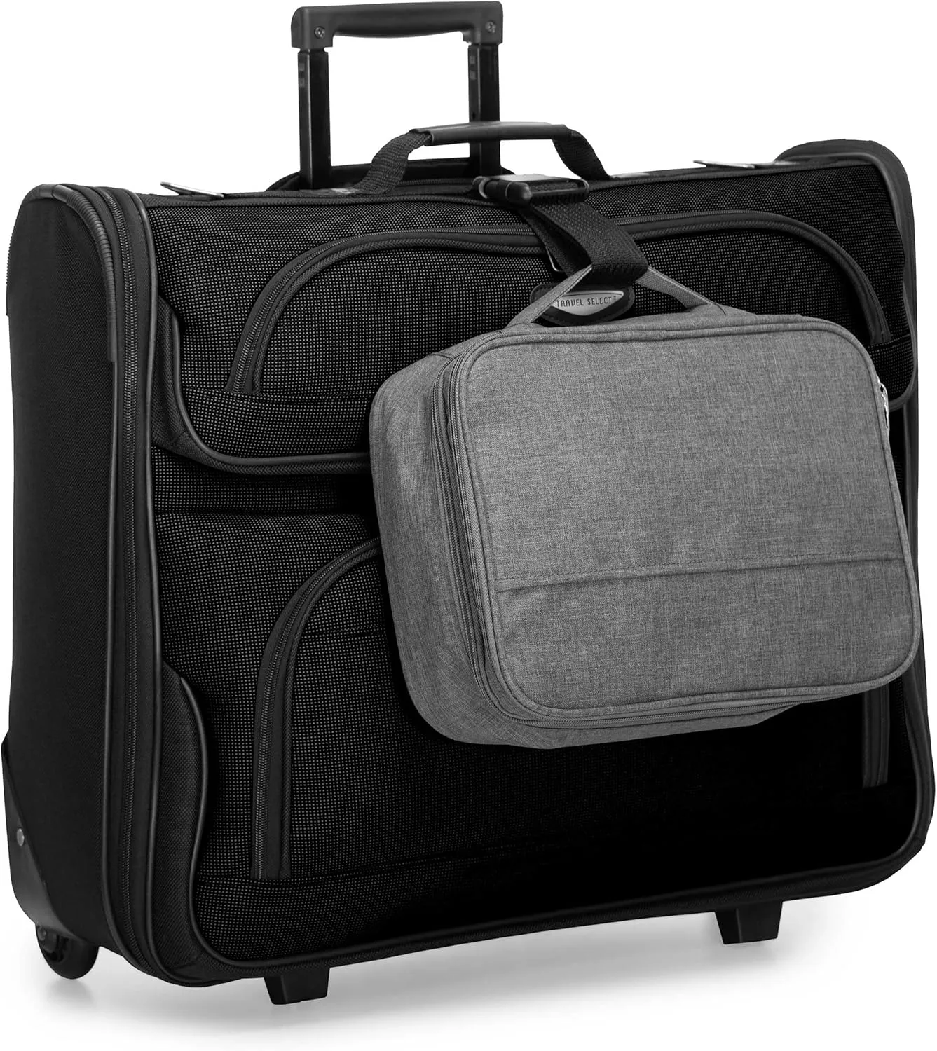 Travel Select Amsterdam Business Rolling Garment Bag, Black, One Size