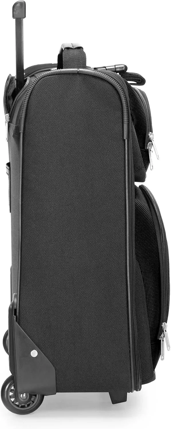 Travel Select Amsterdam Business Rolling Garment Bag, Black, One Size