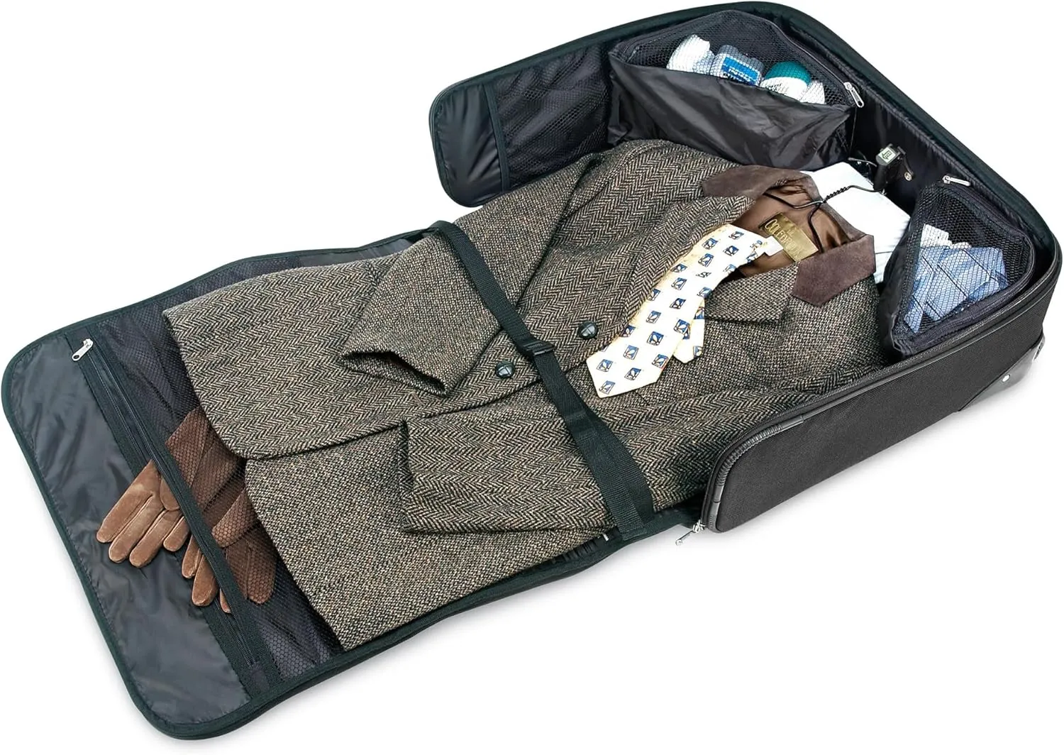 Travel Select Amsterdam Business Rolling Garment Bag, Black, One Size
