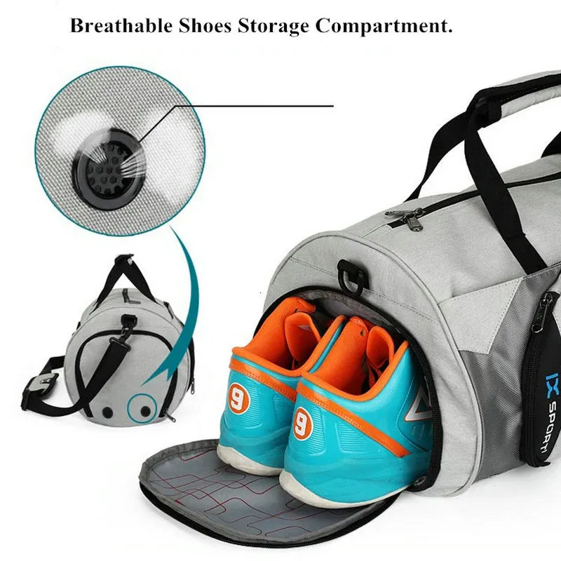 Travel Sport Bag with Dry Wet Separation  Sac De Sport Men