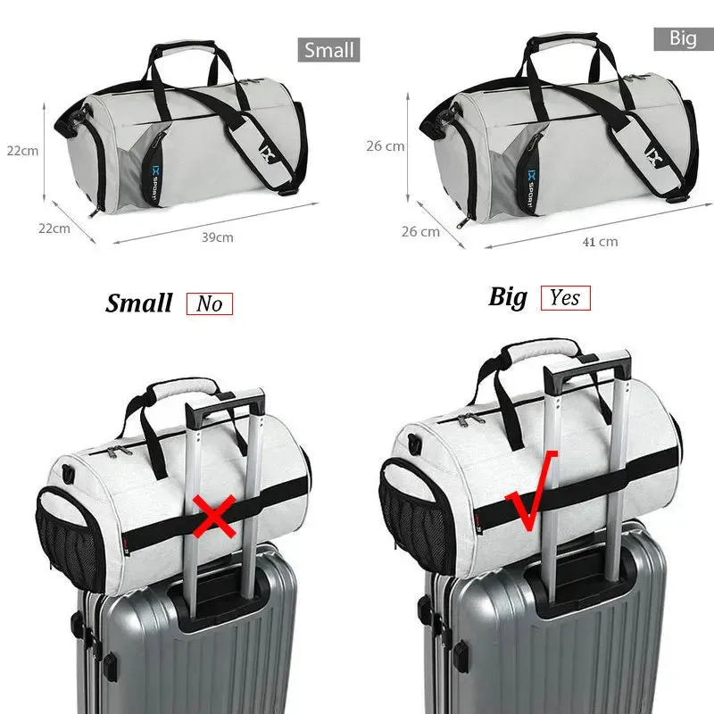 Travel Sport Bag with Dry Wet Separation  Sac De Sport Men
