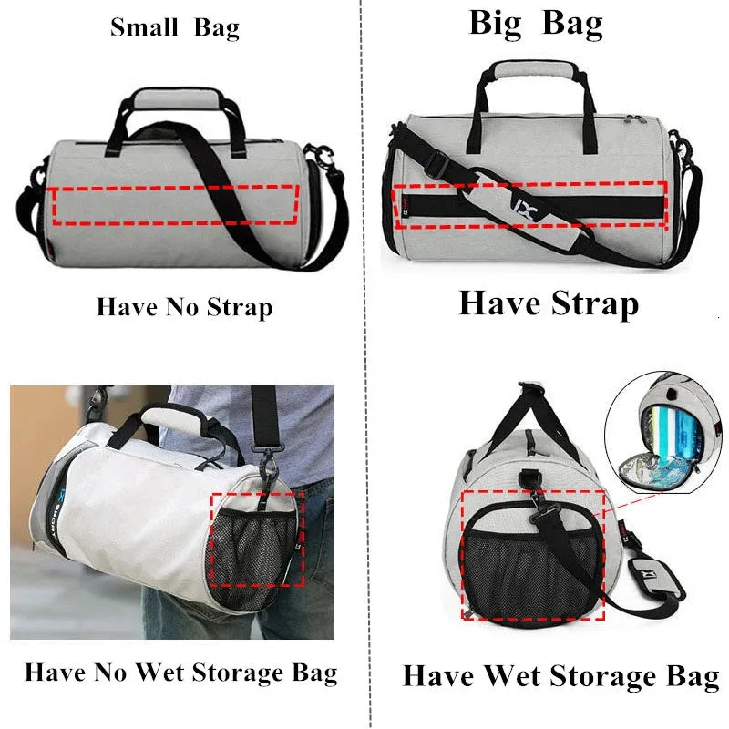 Travel Sport Bag with Dry Wet Separation  Sac De Sport Men