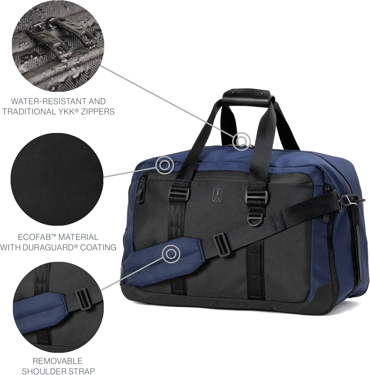 Travelpro Altitude Double Expansion Travel Duffel Bag, 40-48l