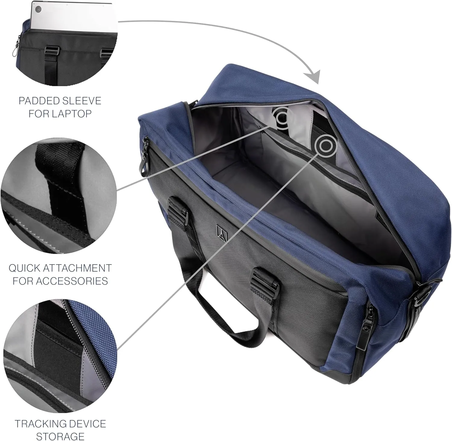 Travelpro Altitude Double Expansion Travel Duffel Bag, 40-48l