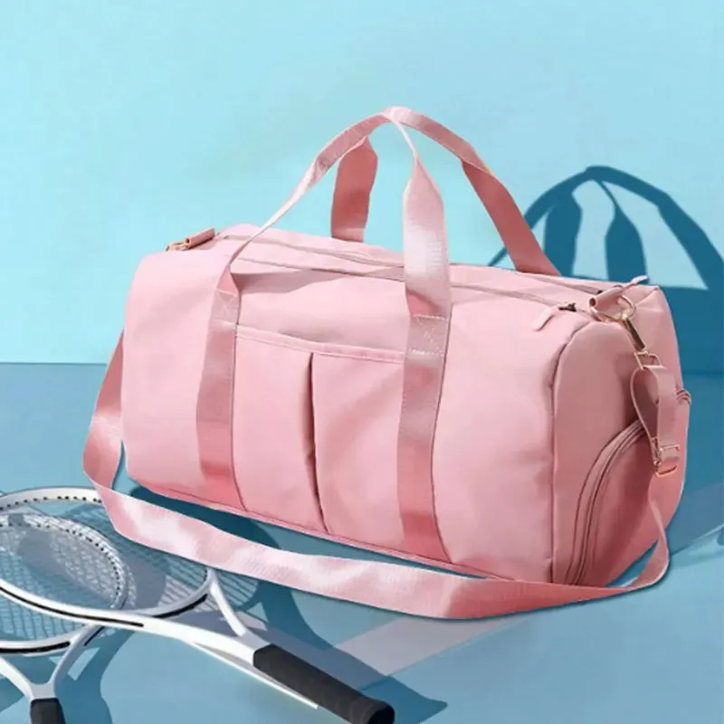 TravelPro Gym Duffel Bag with Wet Pocket & Shoe Compartment