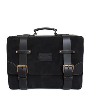 Trip Machine Company Leather Hybrid Saddlebag/sidebag Warrior All Black