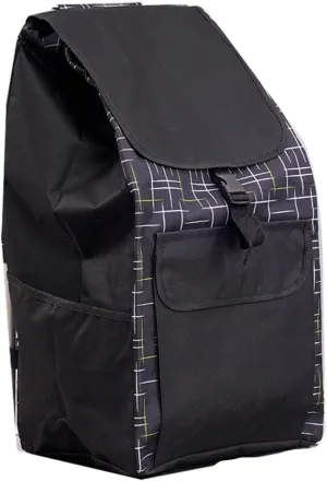 Trolley Replacement Bag 46L with Side Pockets Shopping Cart Replacement Wheeled Bag Large Capacity Storage Bag 35X23X58CM (A)