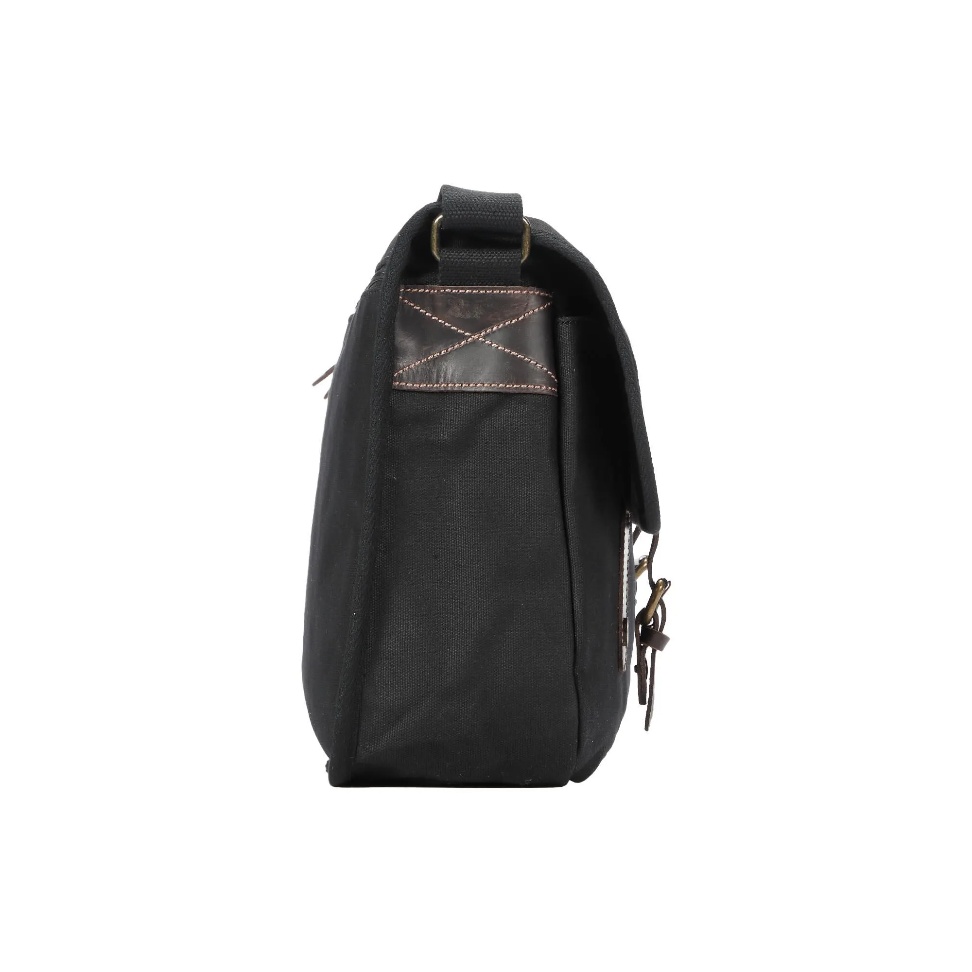 Troop London Heritage Canvas 13” Laptop Messenger Bag