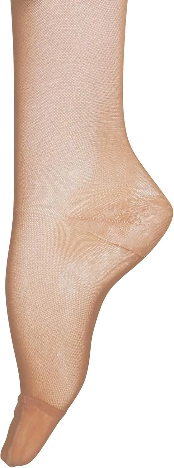 Truform 15-20 mmHg Compression Pantyhose, Sheer 20 Denier Women's Shaping Tights