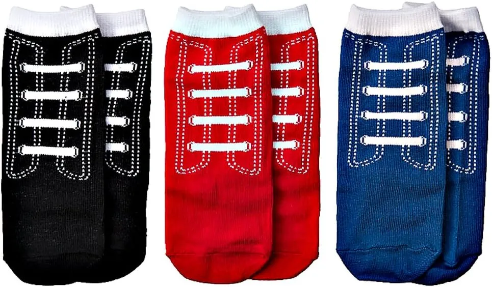 Trumpette Kids Johnny Ankle Socks - 3 Pair Set, size 7-8 years