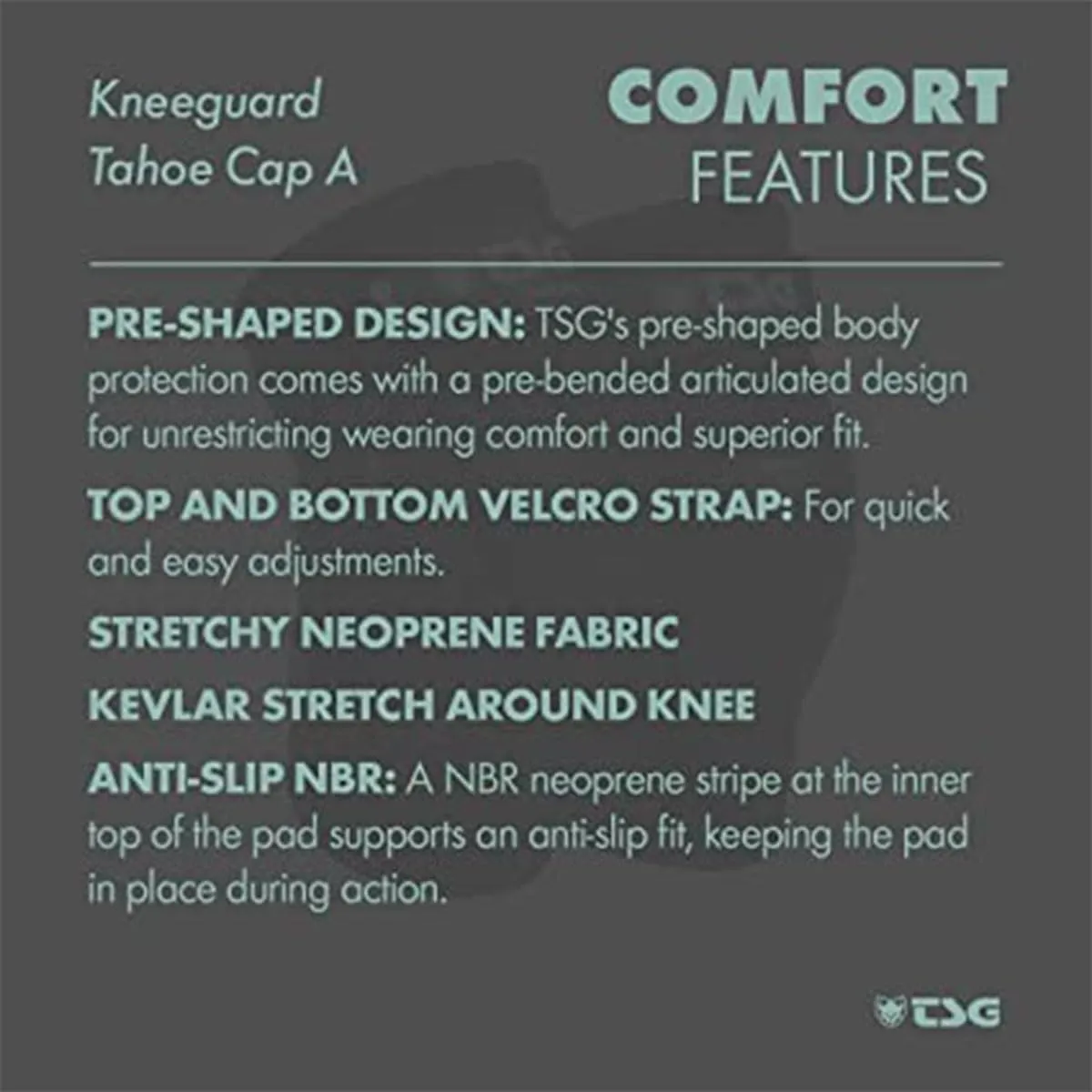 TSG Knee Pads - Force III A (Special ACF Impact Protection) or Force V | Skateboard, Hardshell, EVA, Nylon, Adults, Certified, Ergonomic, Slim Profile, Neoprene Butterfly Straps, Open Back Design