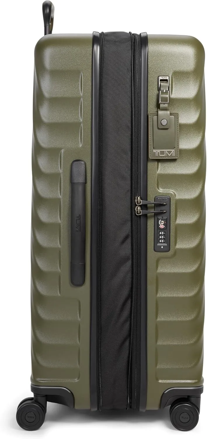 TUMI - 19 Degree Extended Trip Expandable 4 Wheeled Packing Case - Hard Shell Suitcase - Roller Suitcase Checked Bag - Olive Texture
