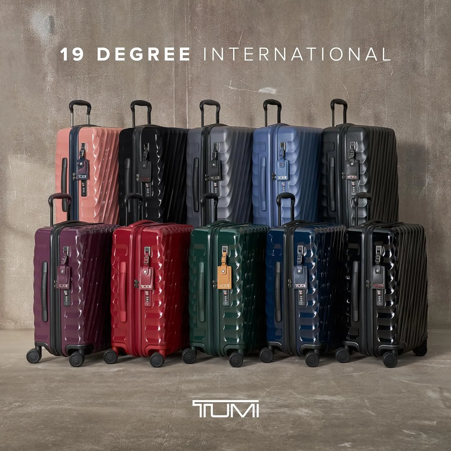 TUMI - 19 Degree International Expandable 4 Wheeled Carry-On - Hard Shell Suitcase - 21.8" X 14.0" X 9.0" - Iridescent Dusk