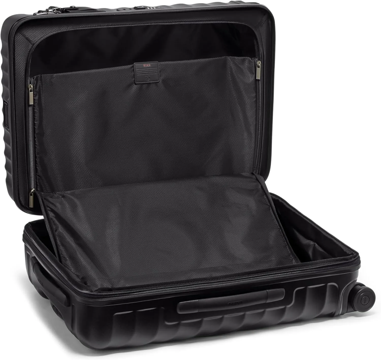 TUMI - 19 Degree Short Trip Expandable 4 Wheeled Packing Case - Hard Shell Suitcase - 26.0" X 17.5" X 10.0" - Textured Black