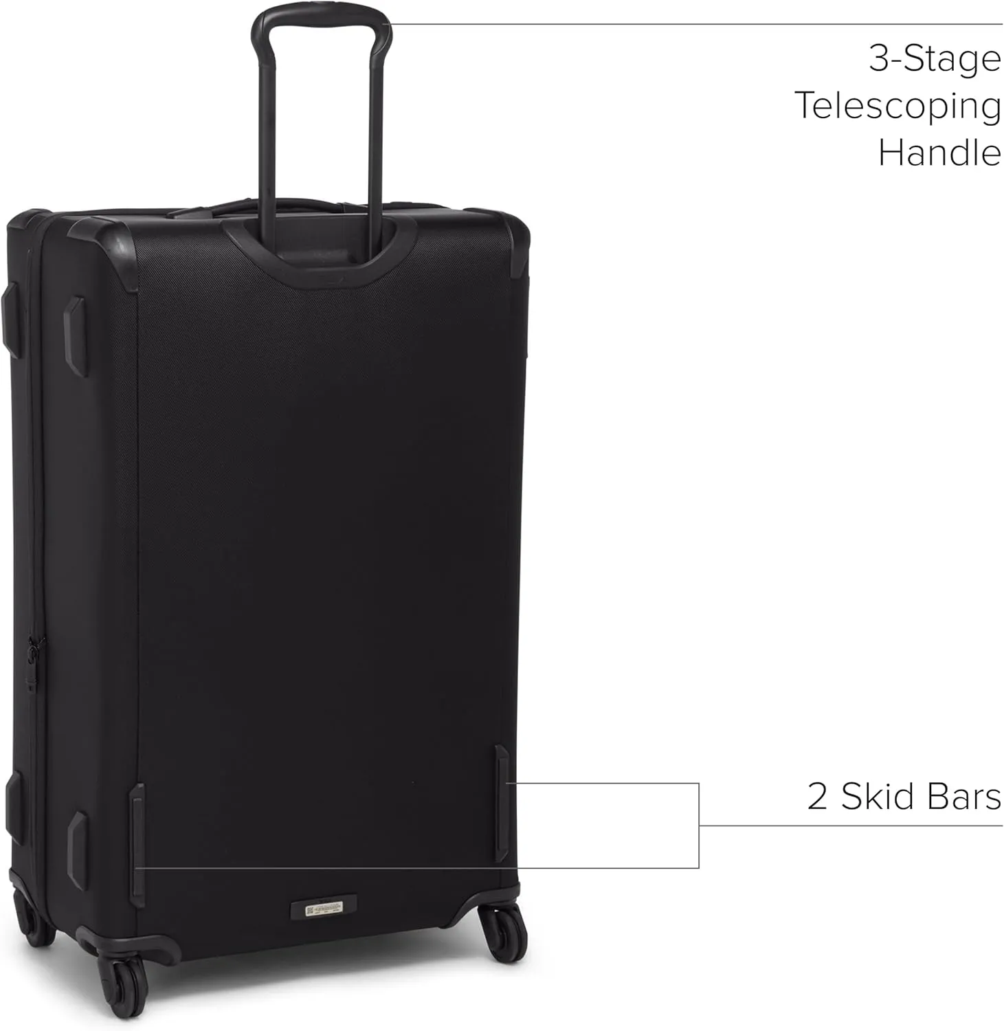 TUMI - Aerotour 4 Wheel Expandable Luggage - Men's and Women's Business and Leisure Travel Suitcase - 31" Extended Trip Expandable Packing Case, Black