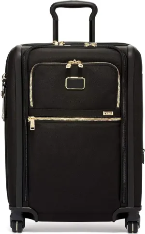 TUMI Alpha Continental Dual Access 4-Wheeled Carry-on Luggage - Rolling, Lightweight Suitcase - Secure Suitcase with Lock