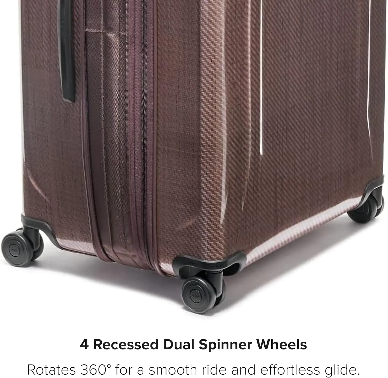 TUMI - Tegra-Lite 4 Wheel Luggage - Highly Durable Suitcase, Flexible Shell, Sleek and Lightweight Men's and Women's Expandable Rolling Bag - Extended Trip, Blush