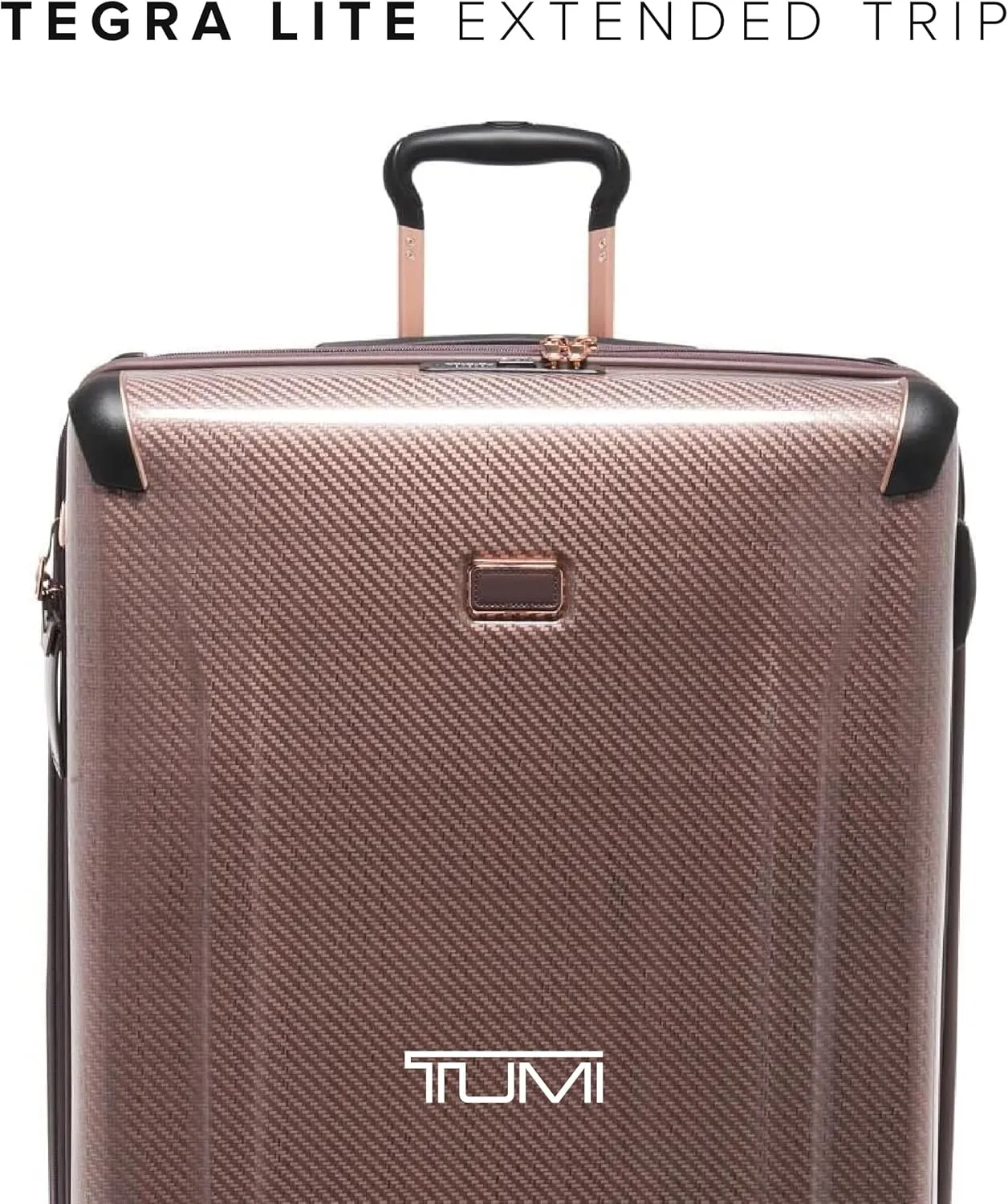 TUMI - Tegra-Lite 4 Wheel Luggage - Highly Durable Suitcase, Flexible Shell, Sleek and Lightweight Men's and Women's Expandable Rolling Bag - Extended Trip, Blush