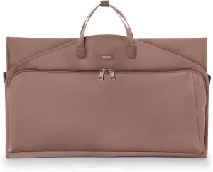 TUMI - Travel Accessory Garment Bag - Foldable Garment & Suit Carrier with Add-A-Bag Sleeve - For 2 Garmets - Light Mauve