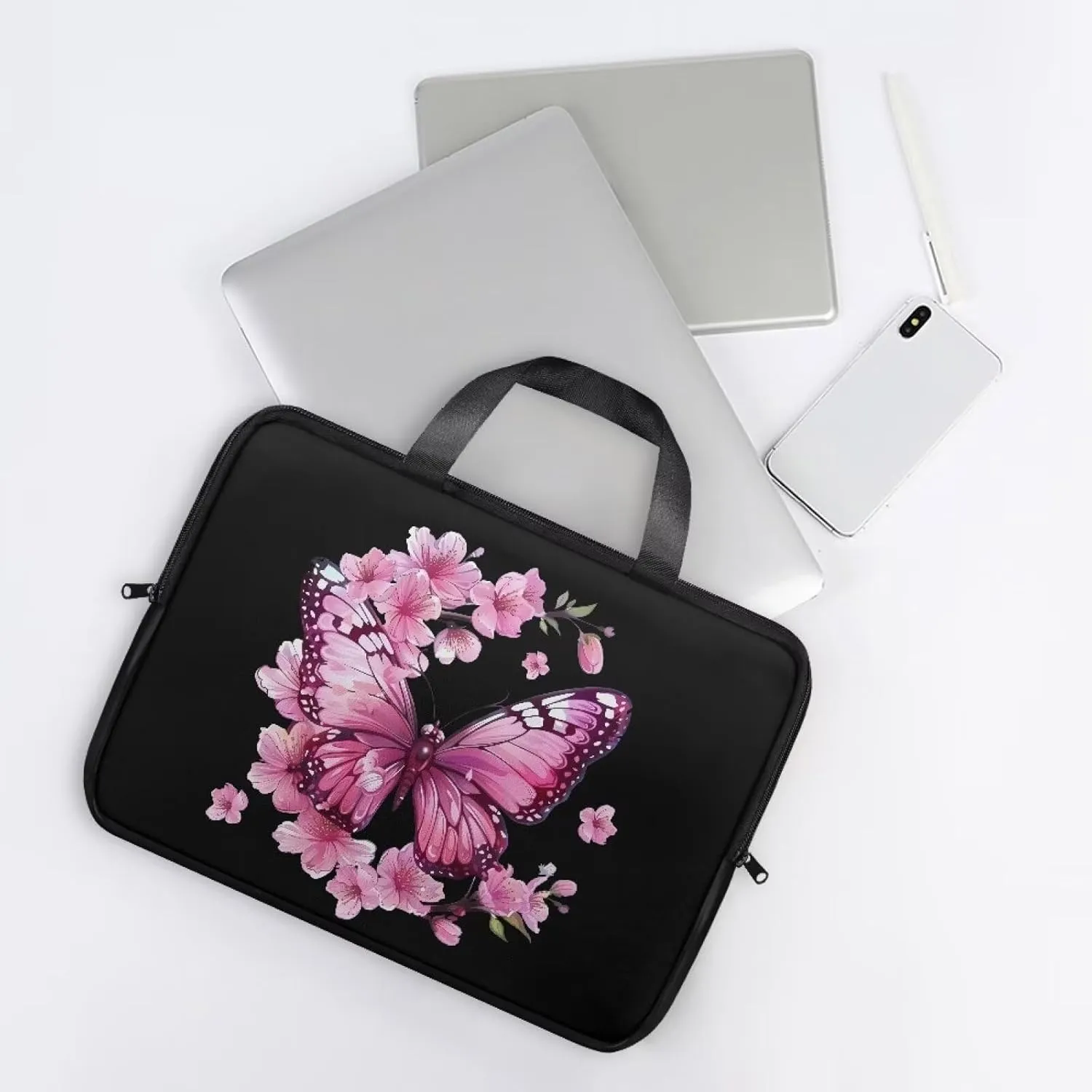 Uasibuni 15.6In Laptop Tote Bag for Travel,13" Computer Bag,14" 15" 17" 17.3" Laptop Messenger Bags