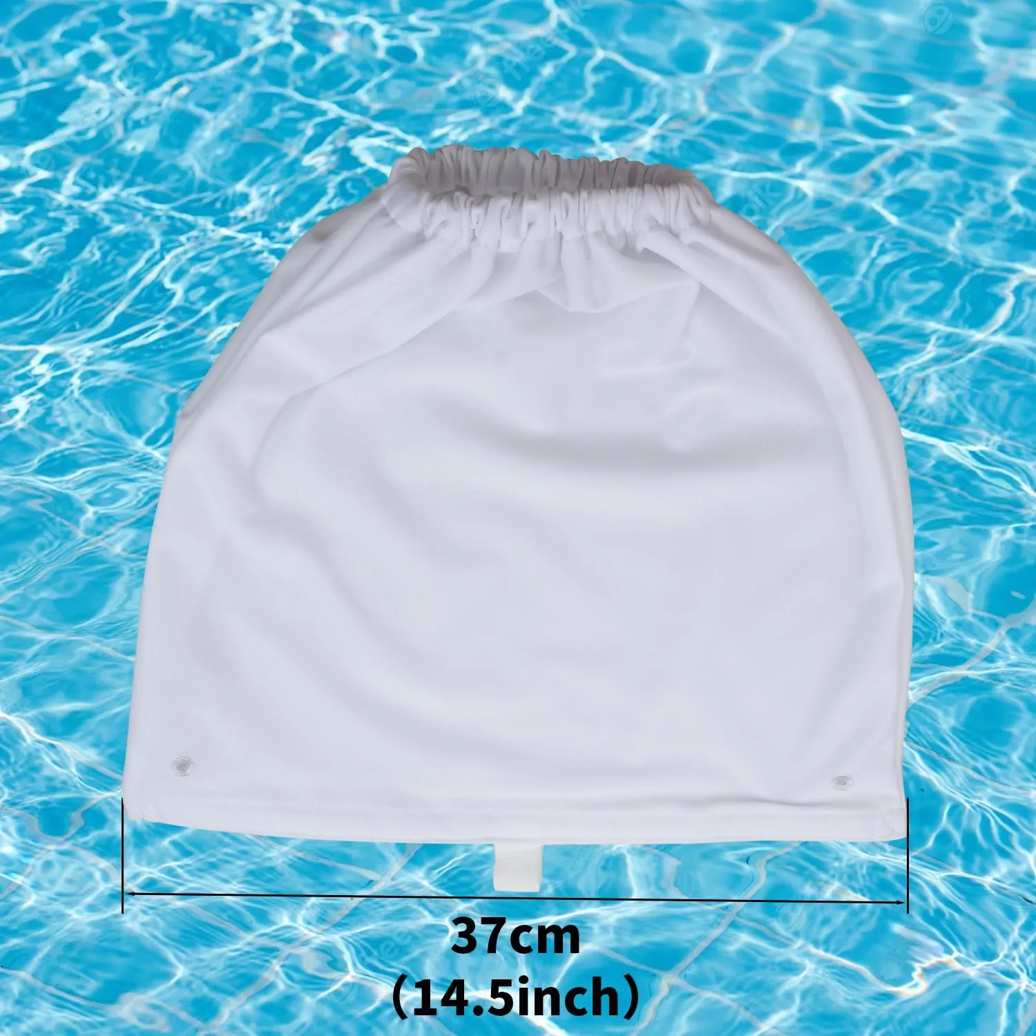 UCEDER Pool Cleaner Fine Filter Bag Polyester Pool Bags Washable & Reusable Pool Filter Bag Replacement for Aquabot/Aqua Filter Bag Products 8114(1 Pack)