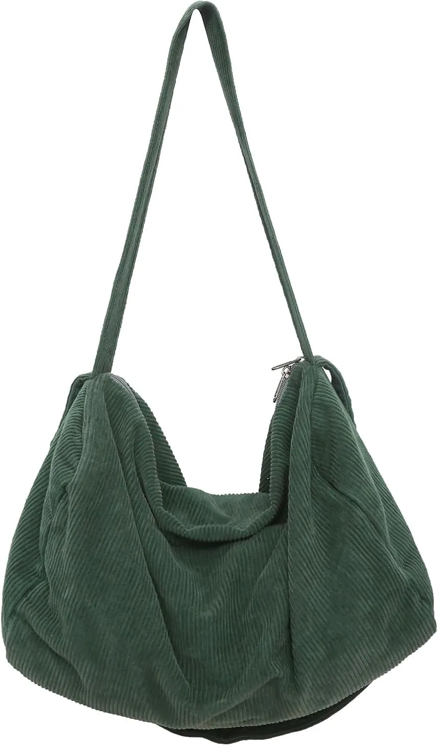 Unisex Corduroy Bag Tote Bag Large Ladies Shopper Bag Messenger Bag for Everyday/Office/Travelling