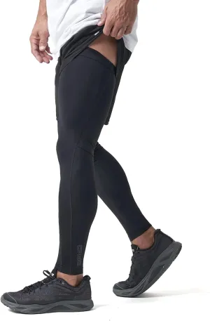 Unisex Recovery Rx Compression Leg Sleeves – 360° Graduated Injury Relief & Sorenes – Supports Circulation – Made in USA